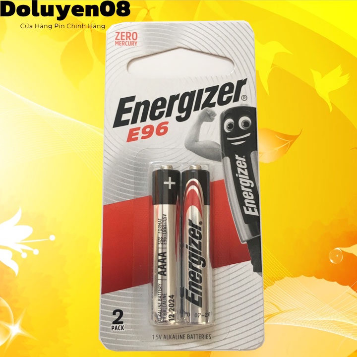 Pin AA, Pin AAA, Pin D, Pin C, Pin 9V, Pin AAAA Energizer Alkaline Chính hãng