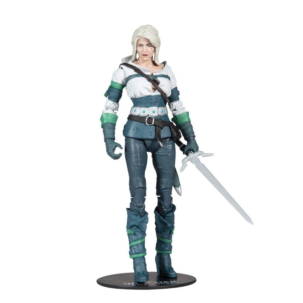 Mô hình The Witcher Ciri 18cm Elder Blood McFarlane Nhựa PVC, ABS Mô hình có khớp Chính hãng Mỹ TWMF05