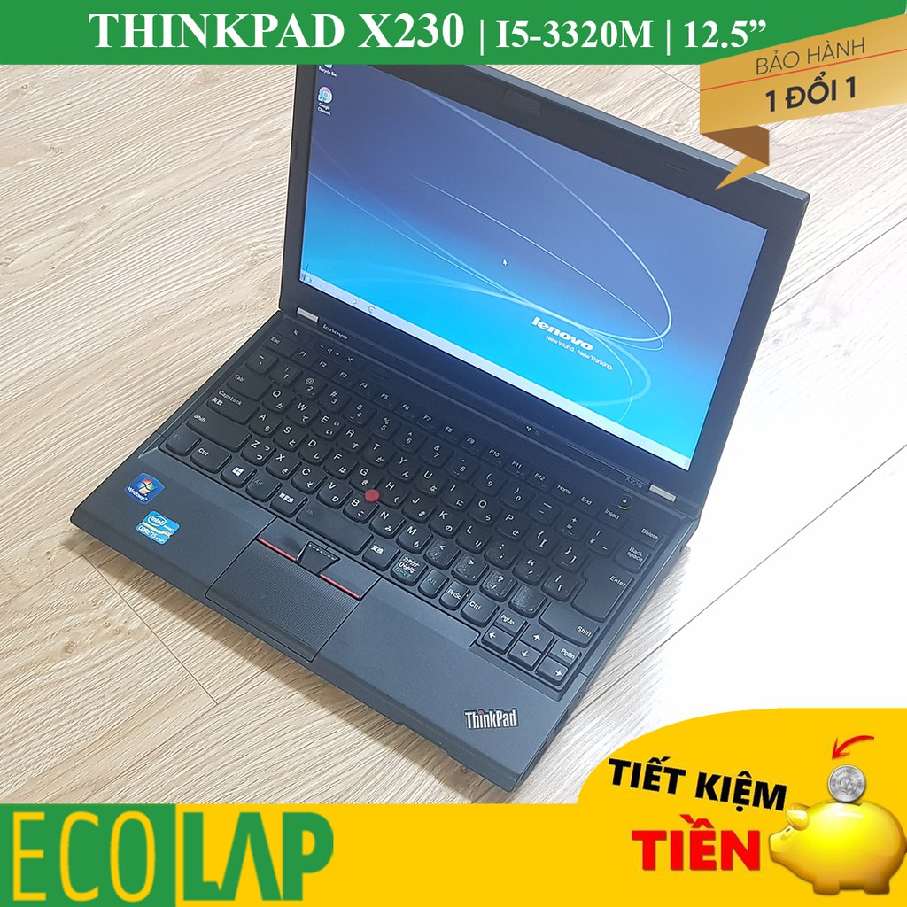 Thinkpad X230 Siêu bền - Nhỏ Gọn - Mạnh mẻ lựa chọn hoàn hảo cho 1 chiếc laptop văn phòng