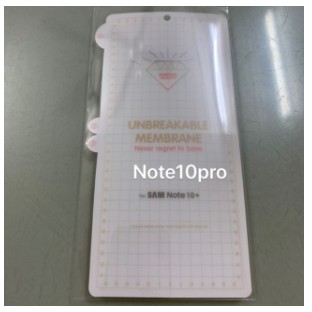 [Bán Giá Gốc]Dán dẻo PPF Samsung Note 10 Pro mặt trước