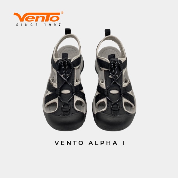 Sandal Vento Alpha I bít mũi đen SD08001