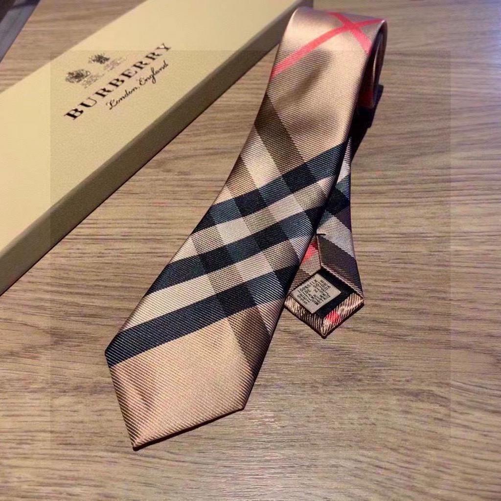 Cà Vạt Thắt Burberry Nơ Phong Cách Âu Mỹ Mới