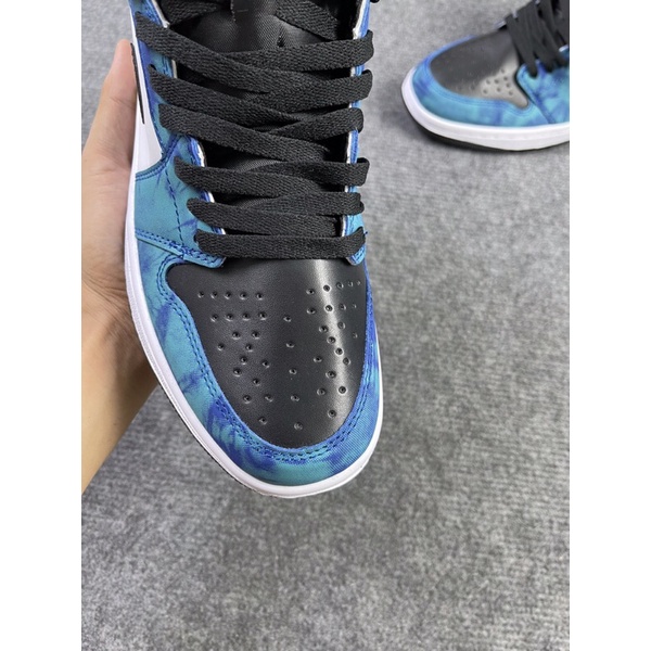 Giày Sneaker Jordan Xanh Loang Cao