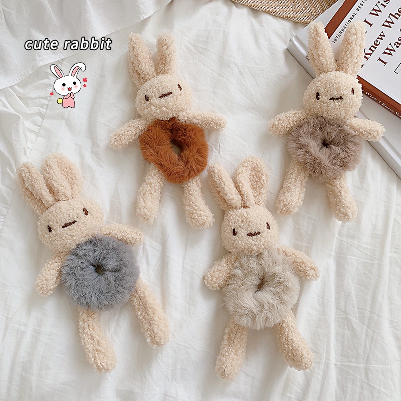 Dây buộc tóc hình gấu bông dễ thương đáng yêu cho nữ