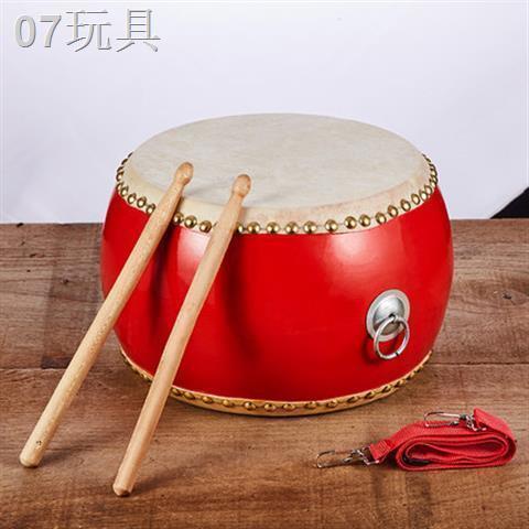✣Dạy múa trống đặc biệt người chơi nhạc cụ chơi trống chuyên nghiệp người lớn Trung Quốc trống đỏ da bò trống hội trường