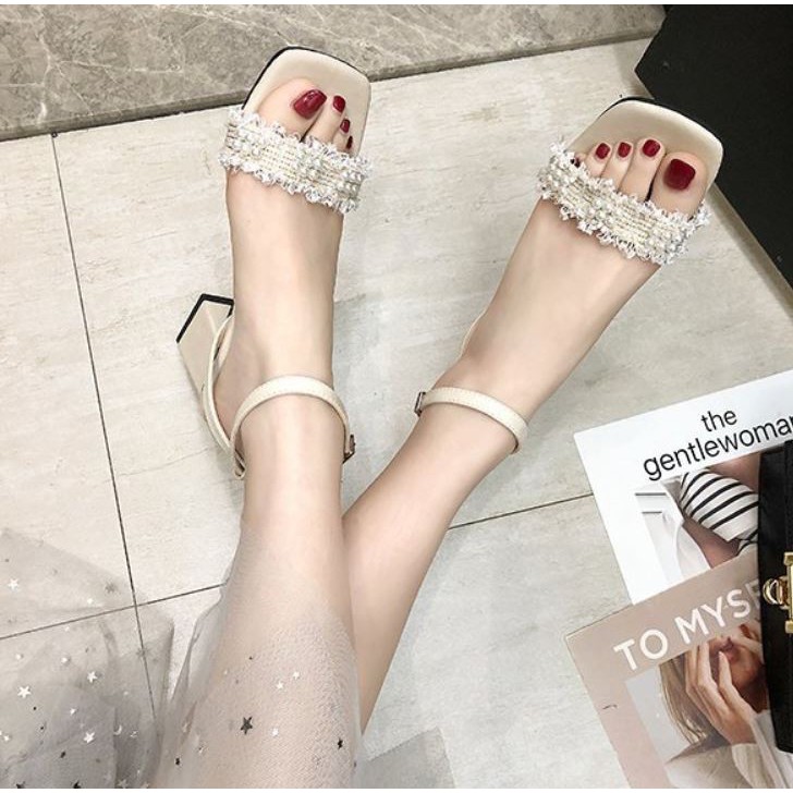 Sandal quai đính ngọc xinh xắn - Mẫu S25