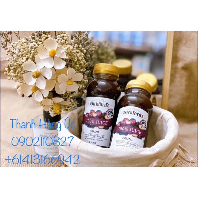 Bickford's -Nước ép mận đen Úc