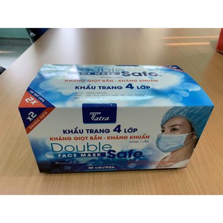 Khẩu trang Y tế 4 lớp Thiên Ân ( HỘP 50 CÁI)
