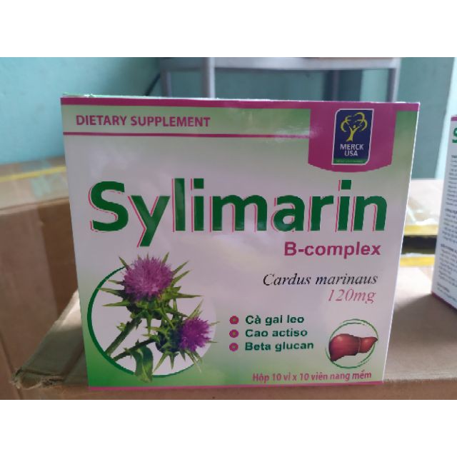 Silymarin b-complex bổ gan, mát gan, giải độc gan, tăng cường chức năng gan