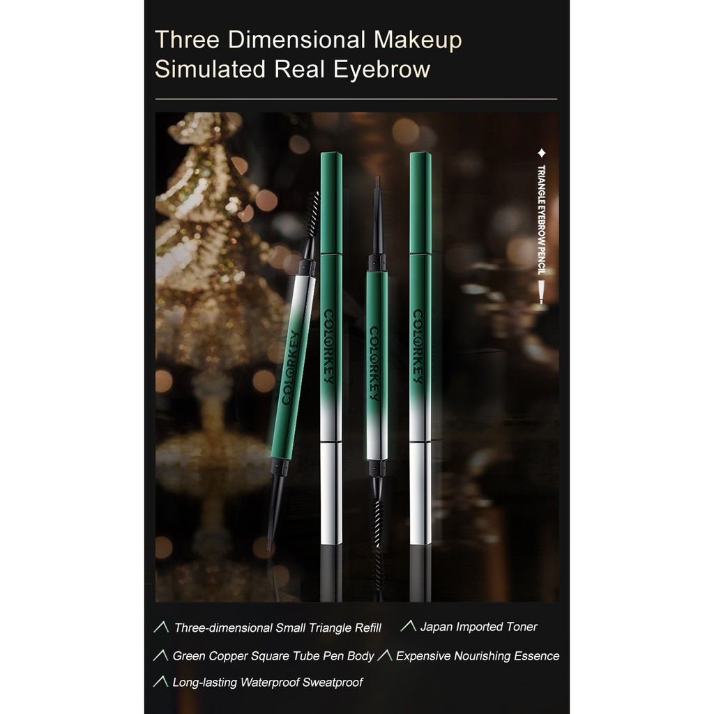 [Mã FMCGM50 - 8% đơn 250K] Chì kẻ mày nhiều màu lựa chọn kháng nước tiện dụng COLORKEY 0.07g | BigBuy360 - bigbuy360.vn