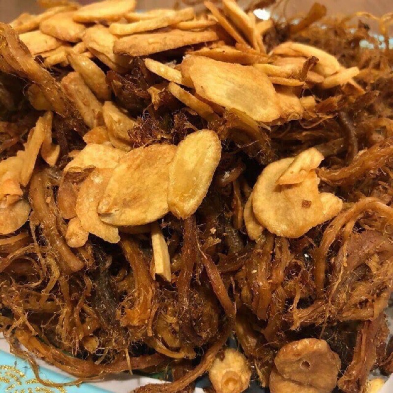 Khô Heo Cháy Tỏi - Hộp 500gr | BigBuy360 - bigbuy360.vn