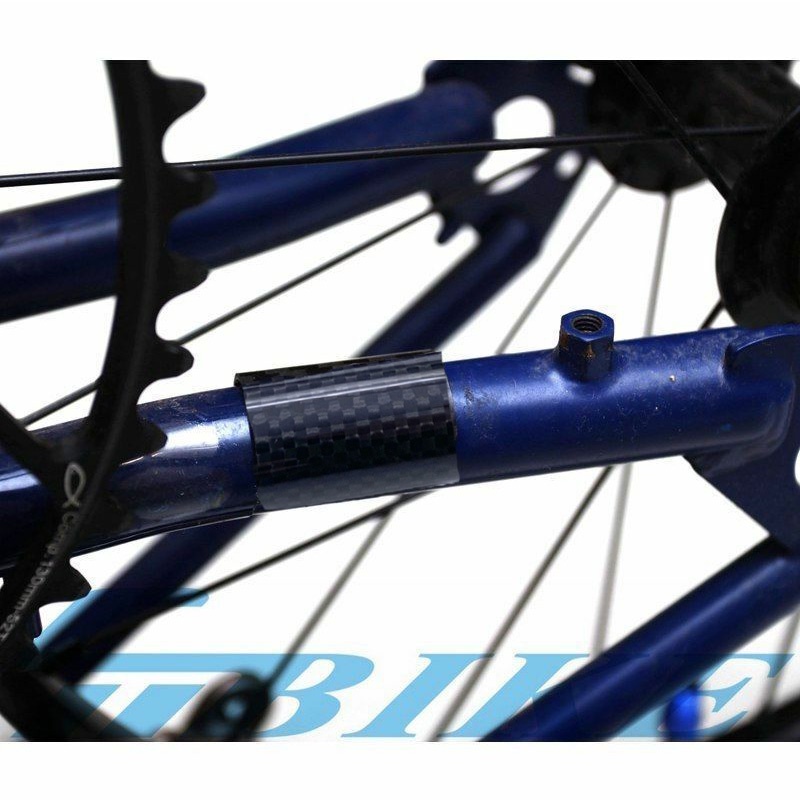 Miếng Dán Sợi Carbon Bảo Vệ Khung Sau Xe Đạp Brompton