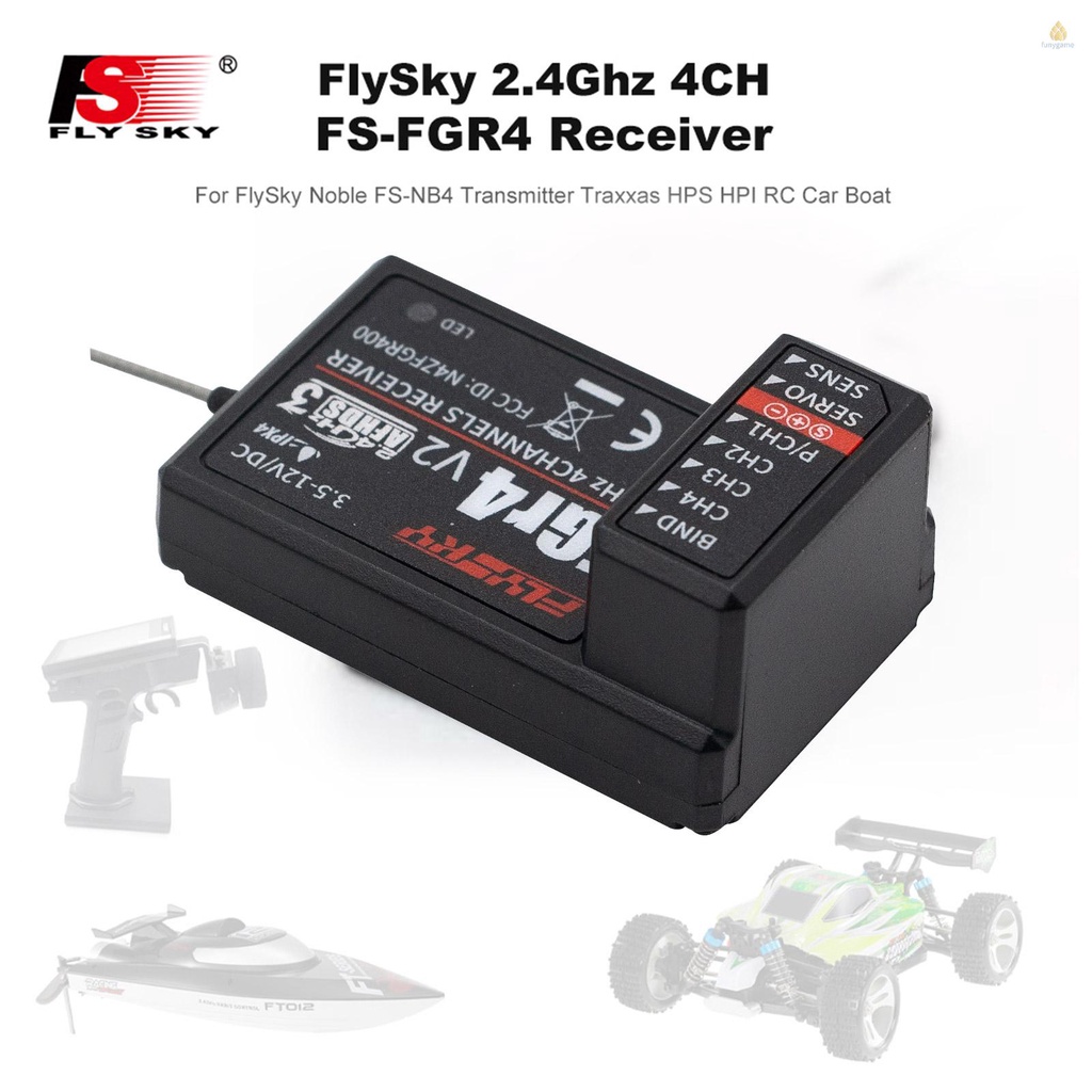 Thiết Bị Nhận Tín Hiệu FlySky FS-FGR4 2.4Ghz 4CH AFHDS3 FS-NB4 Chuyên Dụng