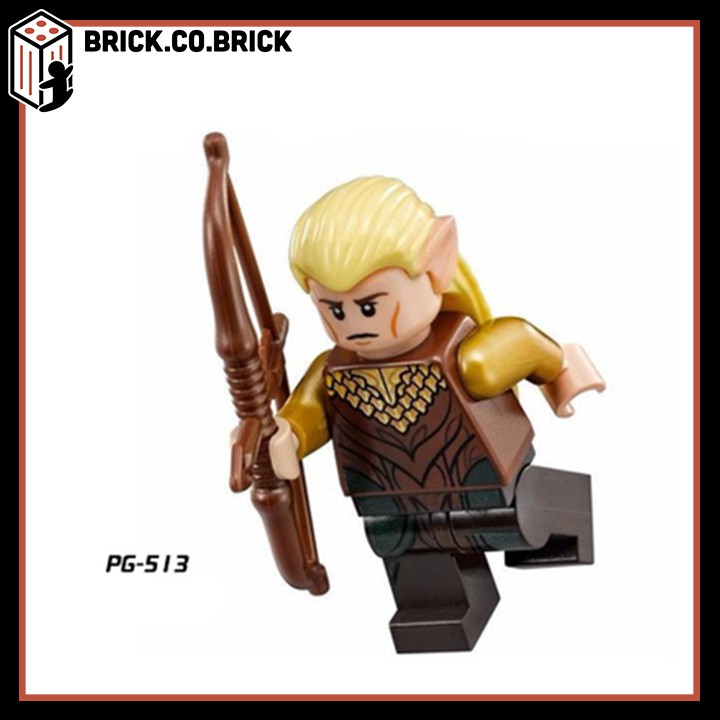 Lính Trung Cổ Trò Chơi Vương Quyền Lord of the Rings Đồ Chơi Non LEGO Minifigure Castle PG8027