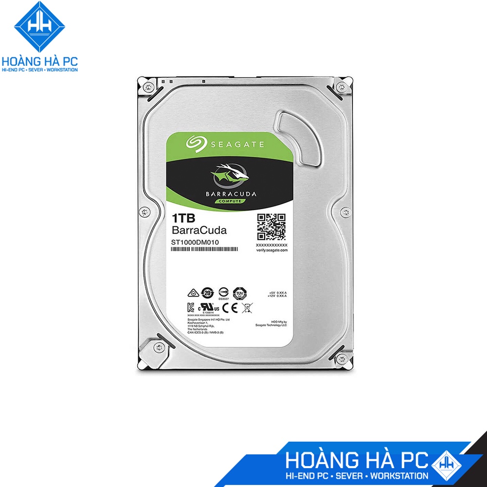 HDD Seagate 1TB 7200, Sata3 64MB Cache hàng mới FULLBOX, chính hãng, có bảo hành