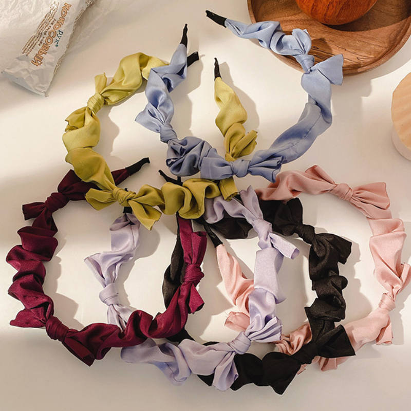 Cài tóc thắt nơ phong cách công chúa xinh xắn dành cho nữ