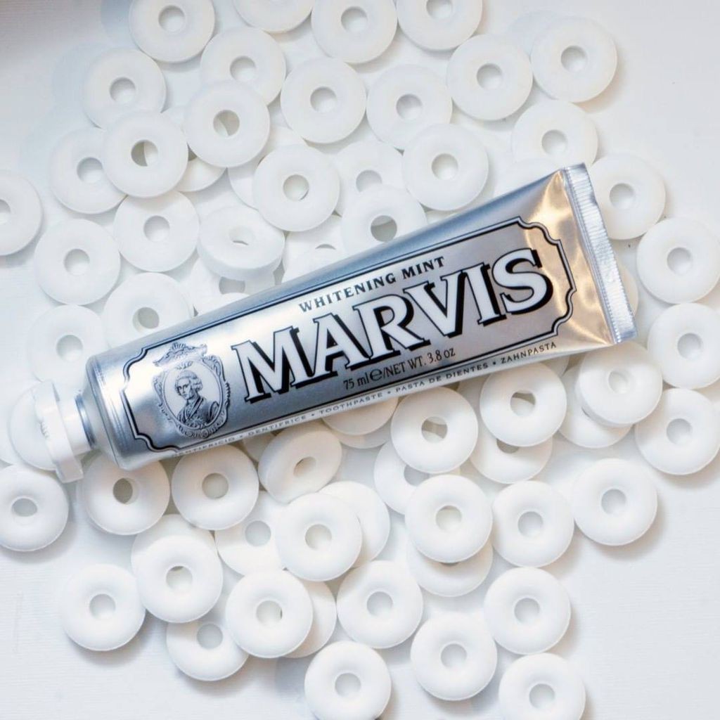 Kem Đánh Răng Marvis Whitening Mint - 25ml & 85ml
