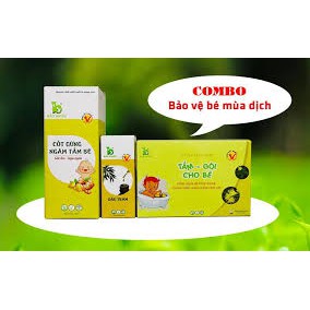 Cốt gừng tắm bé Bảo Nhiên chống gió chống cảm lạnh