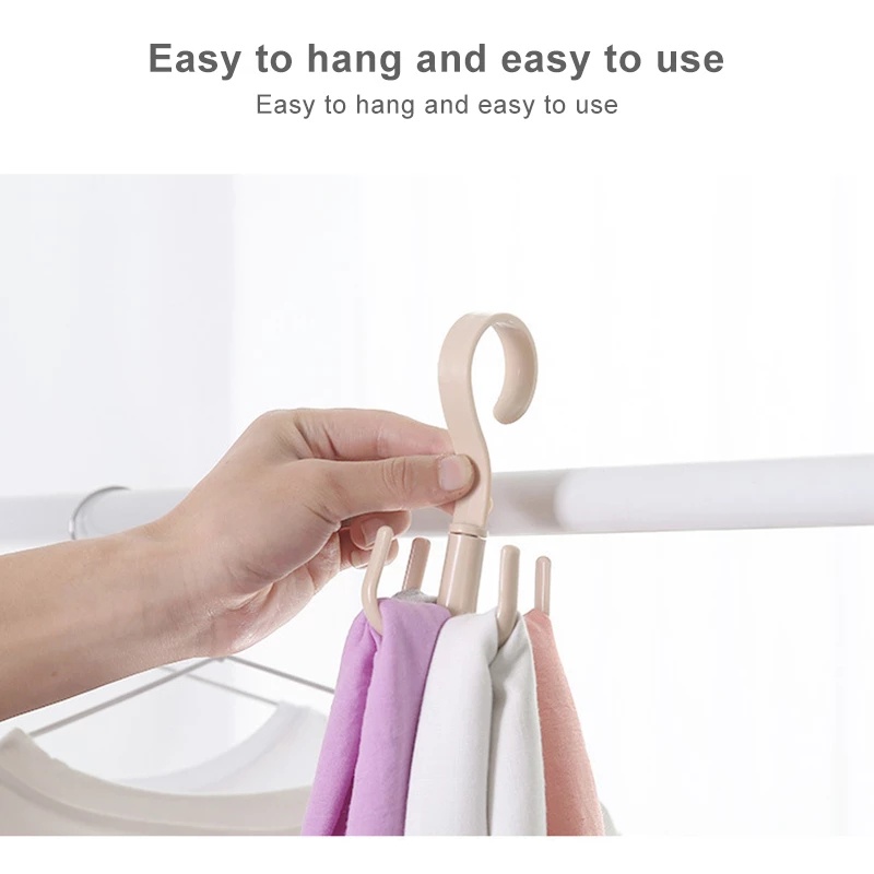 Maycreate Móc Treo Giày / Móc Cà Vạt Đa Năng Bằng Nhựa Không Cần Đóng Đinh Tiện Dụng Cho Gia Đình