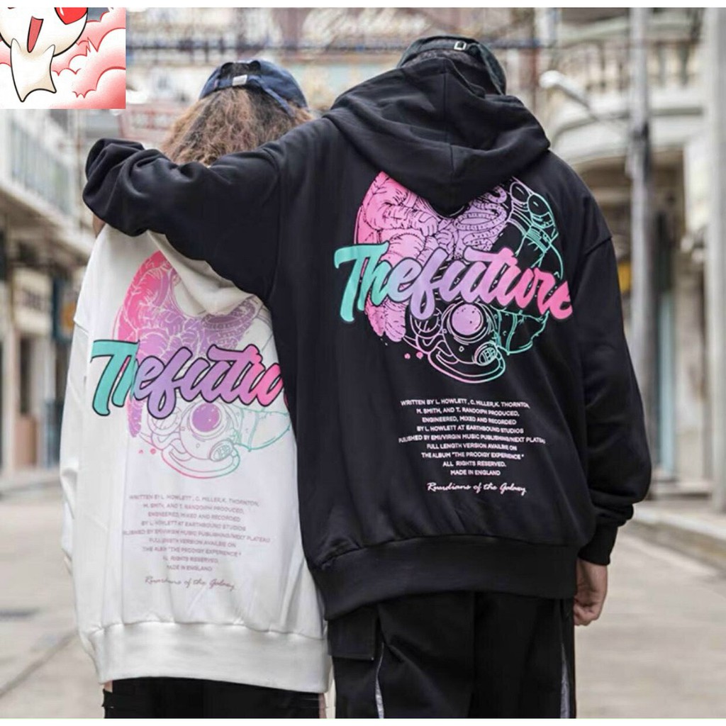 [ÁO HOODIE NAM NỮ][VIDEO+ẢNH THẬT] ÁO KHOÁC HOODIE UNISEX THEFUTURE FREE SIZE 70KG AK190 TD FASHION