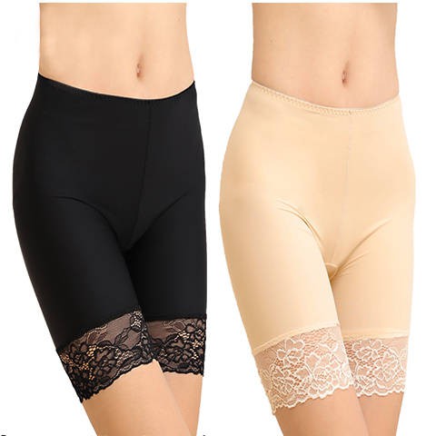 Quần Legging Bảo Hộ Vải Lụa Mát Không Đường May Thời Trang Mùa Hè