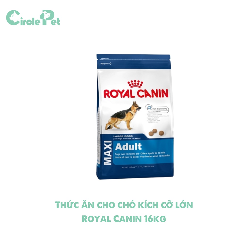 Thức Ăn Cho Chó Royal Canin Dành Cho Chó Kích Cỡ Lớn Trưởng Thành Túi Lớn 10kg/16kg - Circle Pet