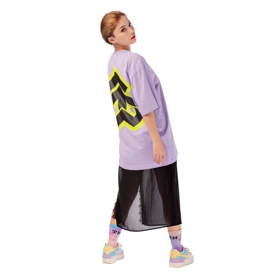Áo thun 5THEWAY stroke New Tee Màu Tím