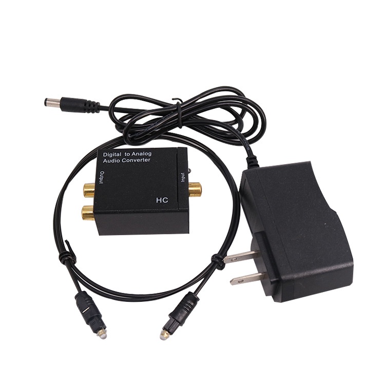 Bộ chuyển đổi Optical cổng quang sang 3.5 và AV | Bộ chuyển đổi Digital to Analog 3.5mm