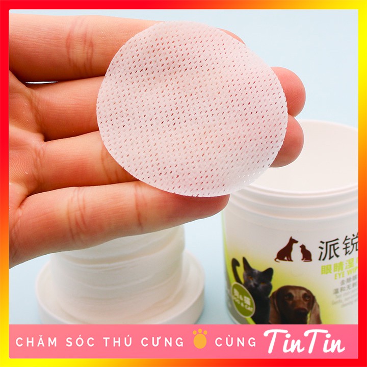 Bông Khăn Lau Vết Ố Mắt Cho Chó Mèo #Tintin Pet Store