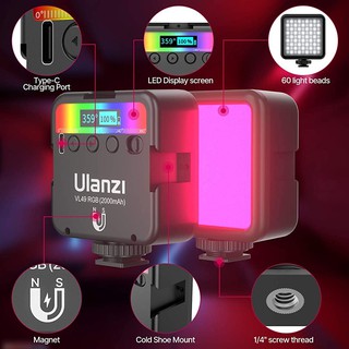 Đèn Led Studio mini Ulanzi VL49 RGB