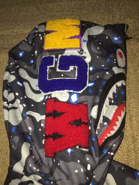 Áo Bape Galaxy Jacket  cực đẹp | BigBuy360 - bigbuy360.vn