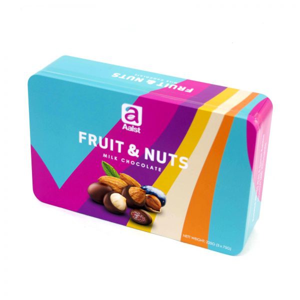 Socola Aalst Fruit & Nut hộp thiếc 150gr