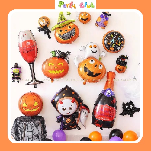 Bong bóng bay Halloween