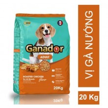 Ganador chó lớn vị gà nướng bao 20kg ( bao gồm 50 gói 400gr)