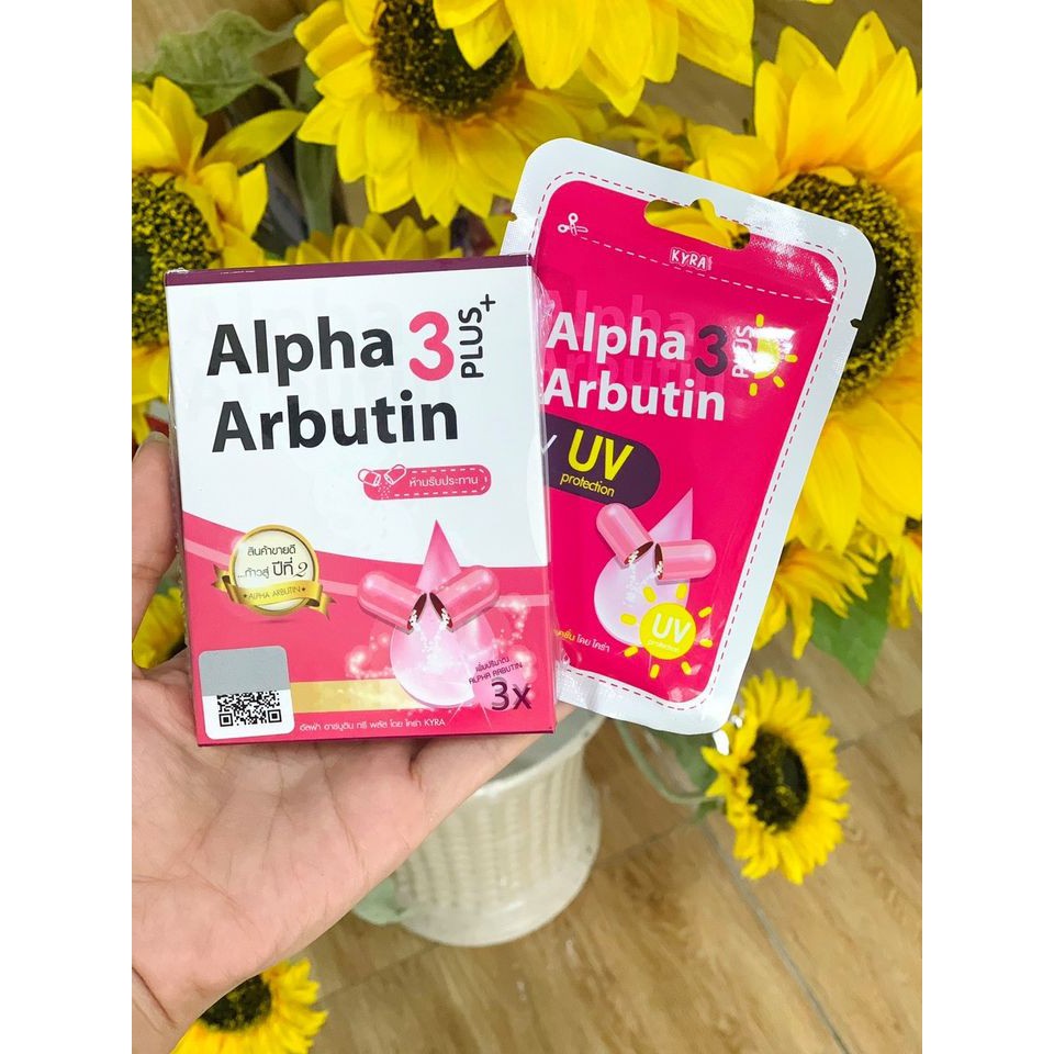 Viên kích trắng alpha arbutin