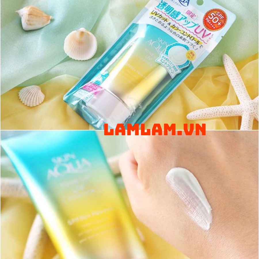 Kem Chống Nắng Rohto Skin Aqua Tone Up UV Essence SPF 50+ PA+++ (50g)