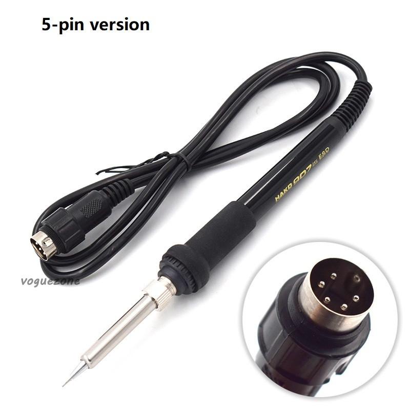 Mỏ hàn tay cầm 5-pin 907A AC dài 15cm