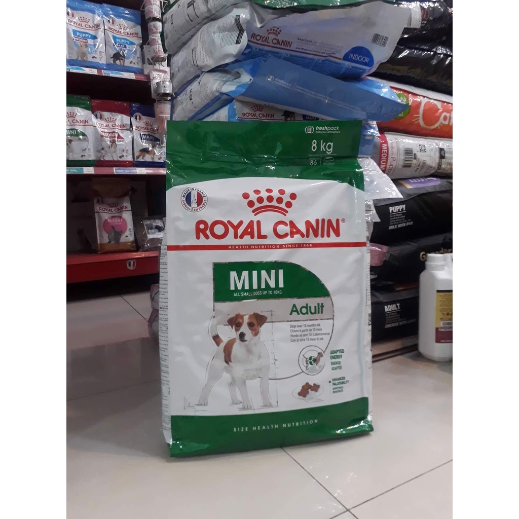 Thức ăn khô cho chó con cỡ nhỏ và cỡ lớn ROYAL CANIN Mini Puppy,Hạt Cho Chó Con Dưới 10 Tháng Tuổi và chó trưởng thành