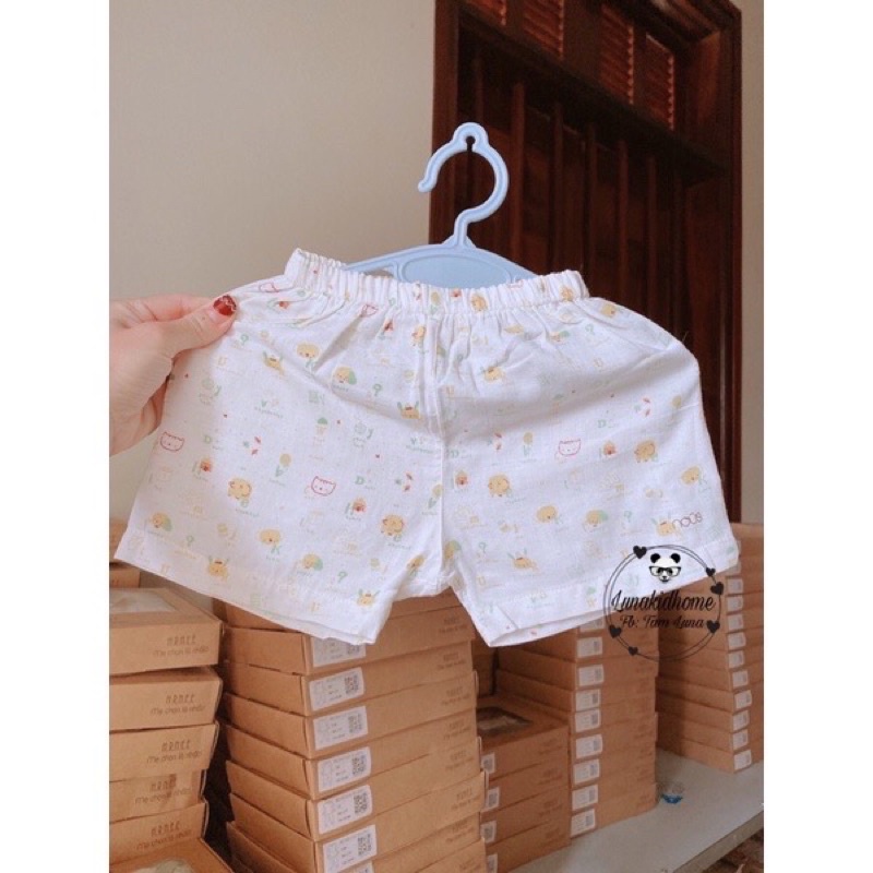 Set 2 quần cộc xô nous cho bé trai bé gái
