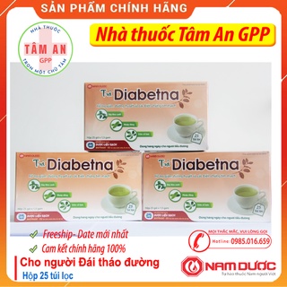 Trà Diabetna⚡Hỗ trợ điều trị đái tháo đường từ Dây thìa canh chuẩn hóa, mướp đắng, giảo cổ lam – Dạng túi lọc TIỆN LỢI