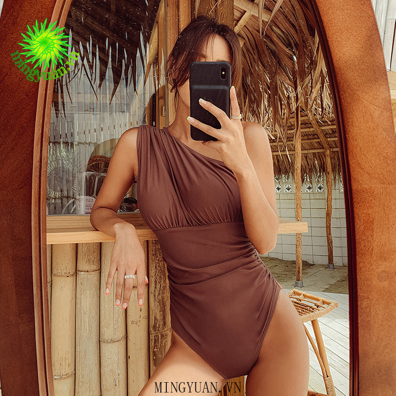 Green Charm One Piece Swimwear 2020 For Women