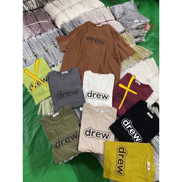 Áo phông DREW chữ lồng HT11