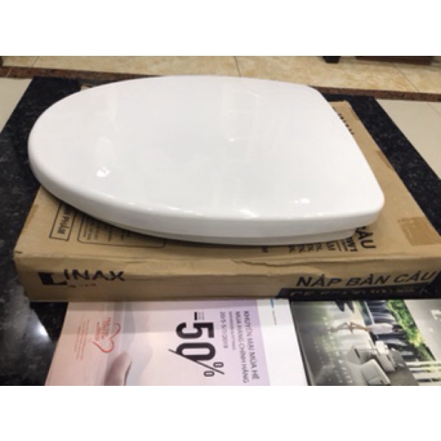 Nắp bồn cầu Inax CF-57AKV chính hãng, thay thế cầu C306, C504, C333