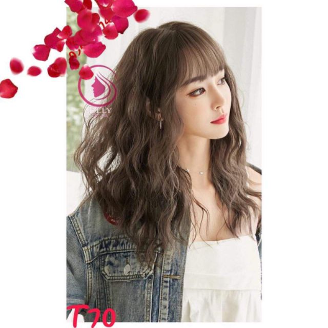 Tóc giả xù lửng  FREESHIP ❤️ Nguyên đầu xoăn xù lửng