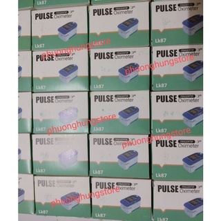 [Chính hãng] [Siêu rẻ] Máy đo nồng độ oxy và đo nhịp tim Pulse Oximeter Lk87