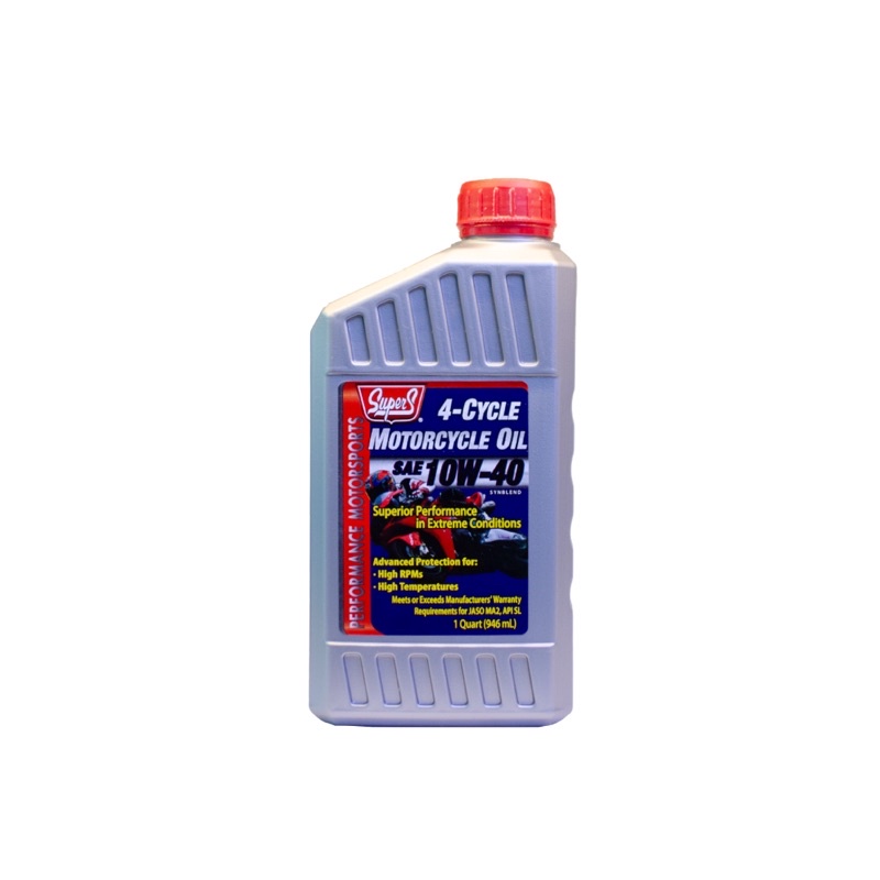 Dầu nhớt xe máy 4T: Super S 4Cycle Motorcycle Oil Nhập khẩu từ Mỹ