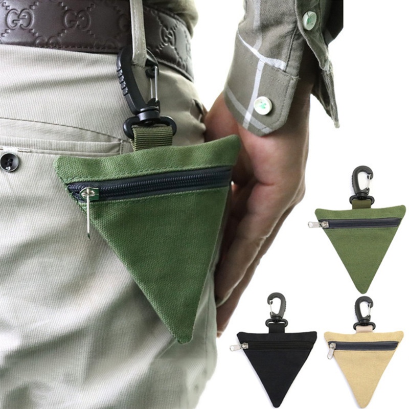 Sun Túi Nhỏ, Nâng Cấp EDC Túi Đựng Tiền Xu Hình Tam Giác Cho Ví