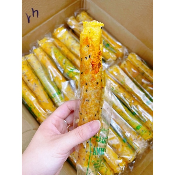 [5 Chiếc]Bánh tráng nướng tép ruốc Anh Bảy Mập