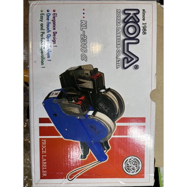 Máy bấm giá 2 dòng Hàn quốc KOLA KL-2316.