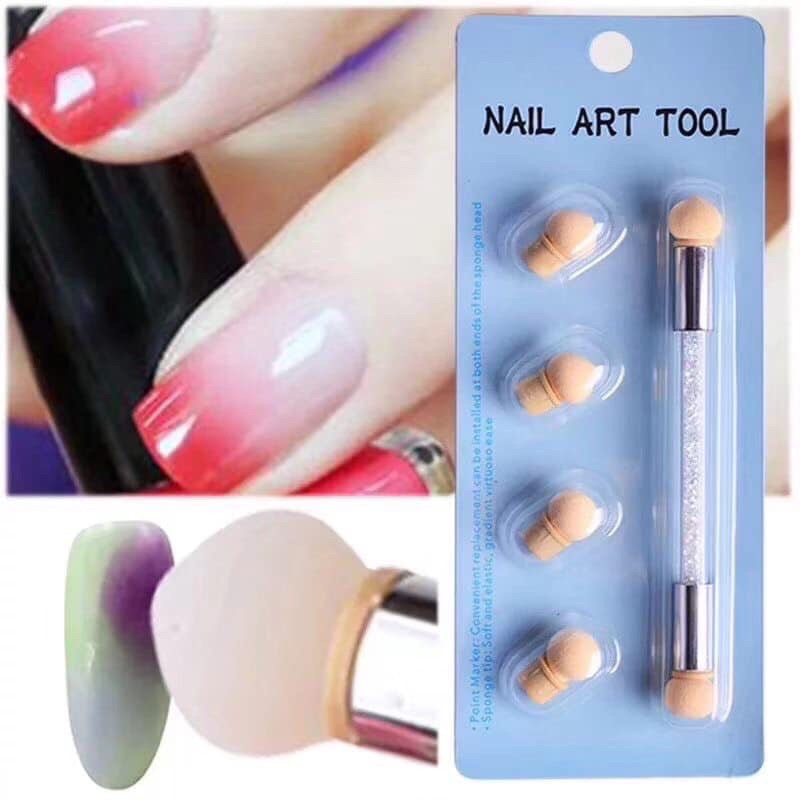 Cọ Dặm Ombre, Mút Dặm Ombre Nail [Thanh Vy Nail]